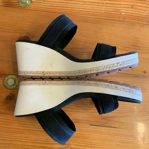 Merrell Black Wedge Sandal